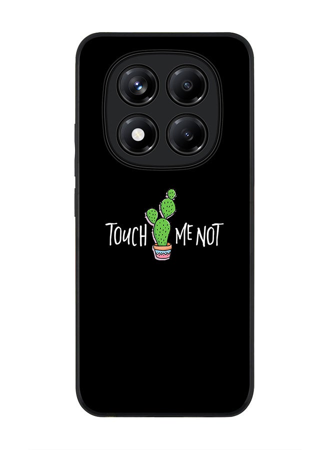 Stylizedd For Xiaomi Redmi Note 14 Pro 5G / X7 5G Case,Slim fit Camera Protection, Shockproof Thin Phone cover  - Touch me not  - Image 1