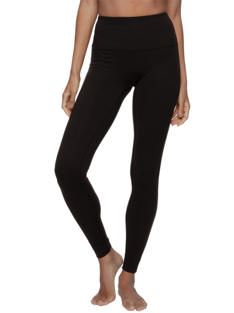 Felina Velvety Soft High-Waisted Legging Comfortable, Curve-Hugging, 4-Way Stretch, Lightweight, No-Center Seam Design Black - Image 1