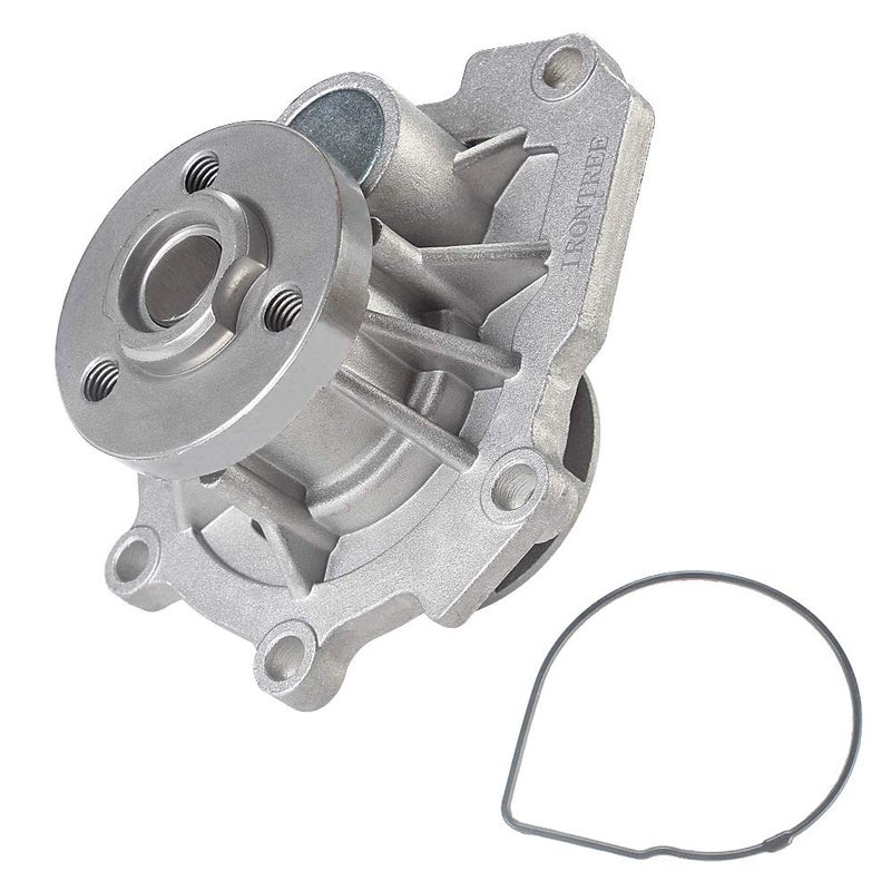 IRONTREE AW6184 Professional Water Pump Kit with Gasket Compatible with Chevy Cruze Sonic Aveo Aveo5 Pontiac G3 Wave Saturn Astra 16L 18L L4 Engine OE Replacement