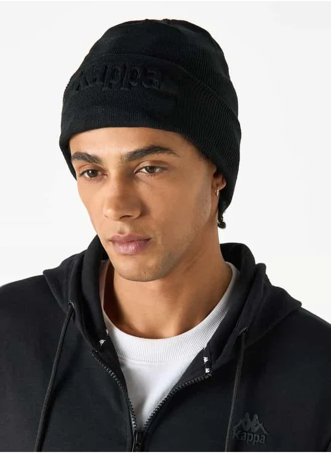 كابا Set of 2 - Kappa Logo Textured Beanie Cap