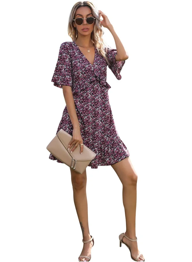 YUNIQEE Floral Print Dress