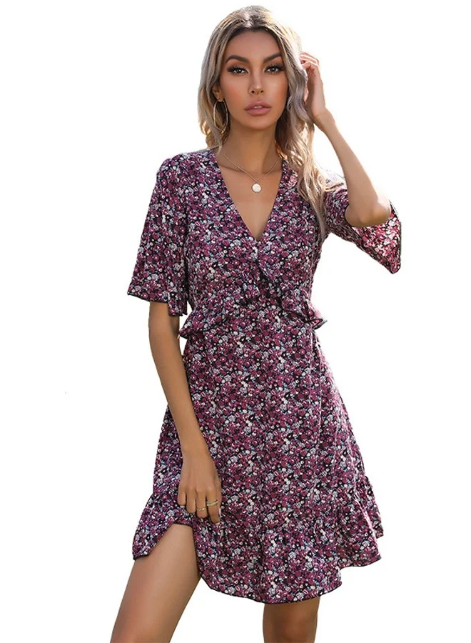 YUNIQEE Floral Print Dress