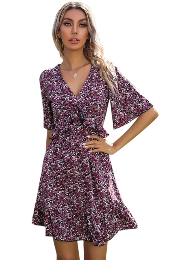 YUNIQEE Floral Print Dress
