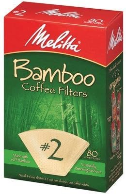 Melitta Melitta 63117 2 Bamboo Filters 80 Count by Melitta
