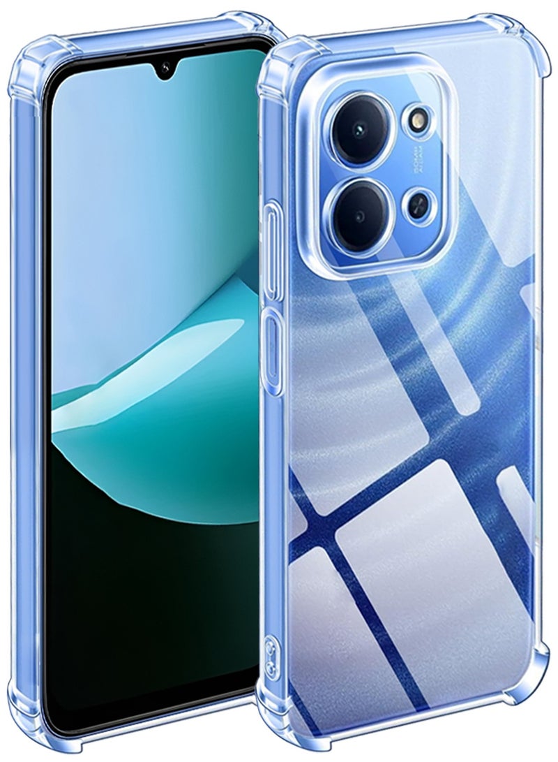 CATANES Gorilla Shockproof Clear TPU Case Cover for Xiaomi Redme 15C 4G and 5G – Air Cushion Corners & Raised Camera Guard - Image 2