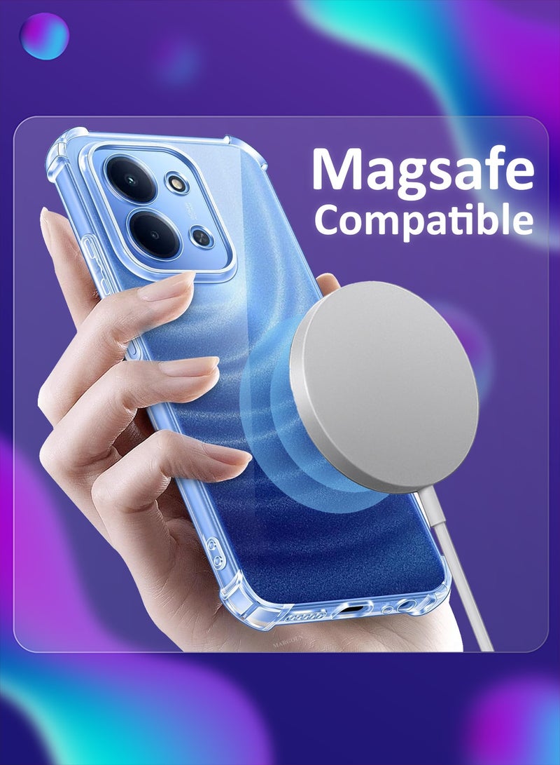 CATANES Gorilla Shockproof Clear TPU Case Cover for Xiaomi Redme 15C 4G and 5G – Air Cushion Corners & Raised Camera Guard - Image 5