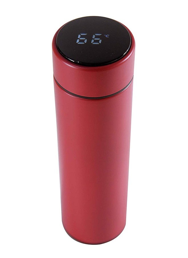 Coffee - Smart Thermal Stainless Steel Mug for Drinking Coffee and Retaining Heat with LED Screen to Display Temperature Keeps Hot - Red - Image 1