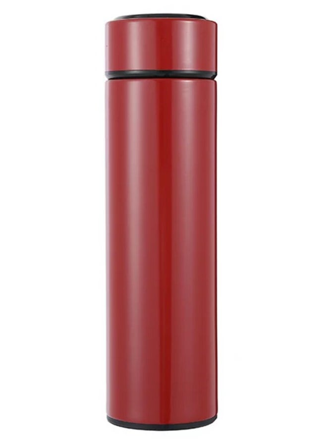 Coffee - Smart Thermal Stainless Steel Mug for Drinking Coffee and Retaining Heat with LED Screen to Display Temperature Keeps Hot - Red - Image 1