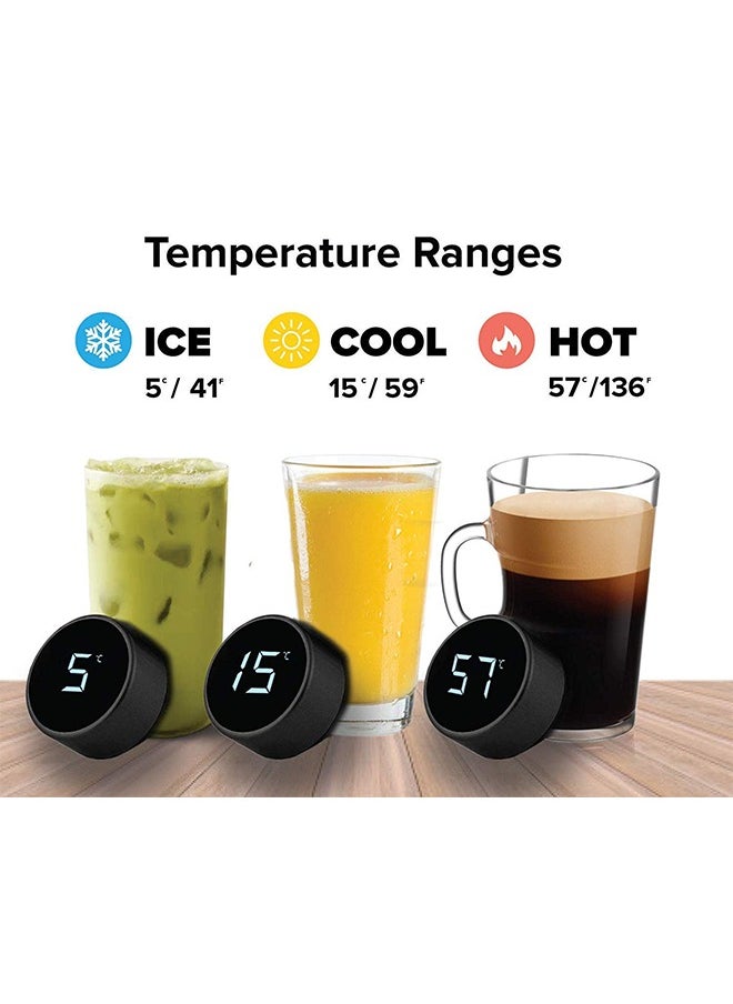 Coffee - Smart Thermal Stainless Steel Mug for Drinking Coffee and Retaining Heat with LED Screen to Display Temperature Keeps Hot - Red - Image 1