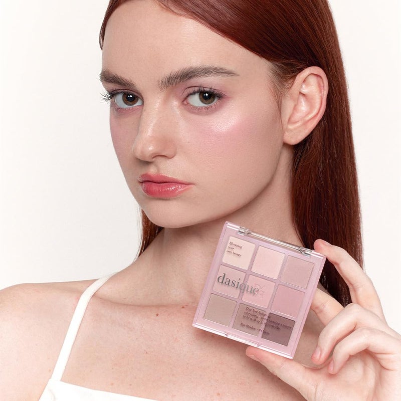 dasique Shadow Palette #13 Cool Blending l Vegan, Cruelty-Free l 9 Blendable Shades in Smooth Matte Finish - Image 2