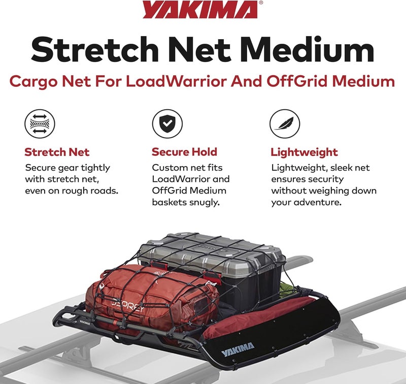 Yakima LoadWarrior Rooftop Cargo Basket Stretch Net - Image 2