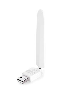 NIBEMINENT LV-UW10S WiFi Dongle 150M USB Adapter Portable Router 2.4GHz White 