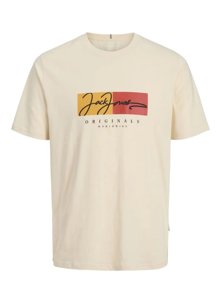 Jack & Jones Junior Kids Logo Crew Neck T-Shirt