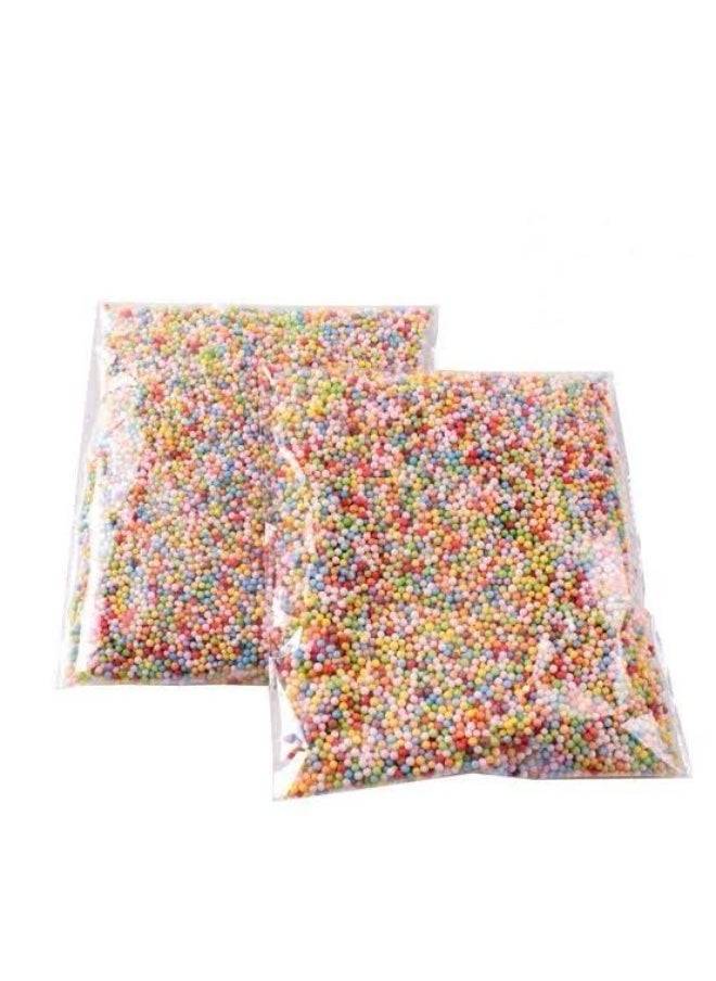 Generic Multicolor Foam Beads, Styrofoam Balls for Gift Box Filling, Arts & Crafts, Wedding Decorations and wrapping gifts P2  - Image 1