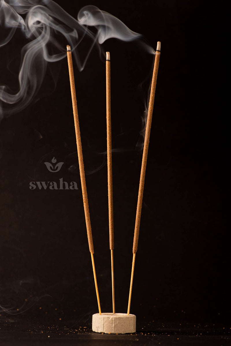 Swaha White Musk Agarbatti (Set of 35), Long Lasting White Musk Fragrance Incense Sticks - Pack of 1 - Image 2