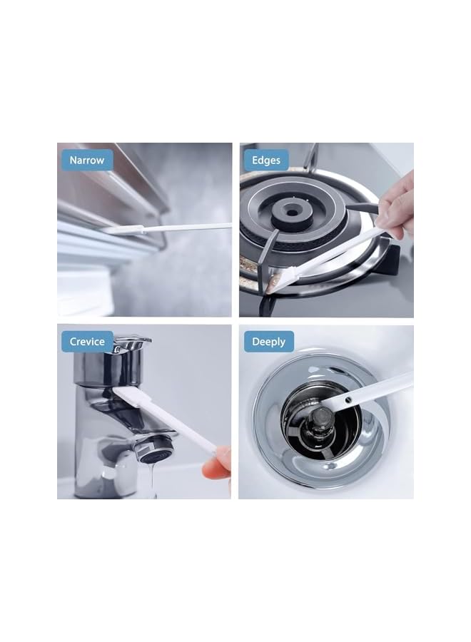 promass Crevice Cleaning Brush, 40 PCS Disposable Crevice Cleaning Brushes for Small Spaces, Cleaning Brush Tool, Bathroom Gap Brushes, Crevice Cleaning for Keyboards, Grooves and more - Image 2