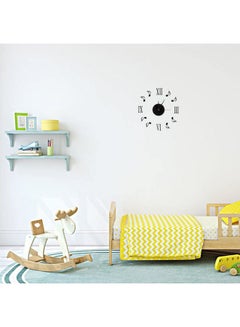 TOPINCN Wall Clocks Sticker Musical Note 3D Musical Notes And Roman Numerals Vinyl Record Modern Interior Design Home Decor 3060Cm  - Image 5