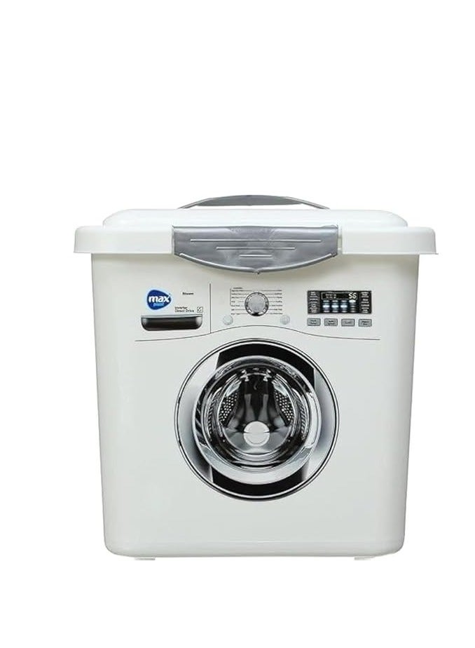 7KG Plastic Laundry Detergent Storage Box – Durable & Spacious Container for Washing Powder Storage.  - Image 2