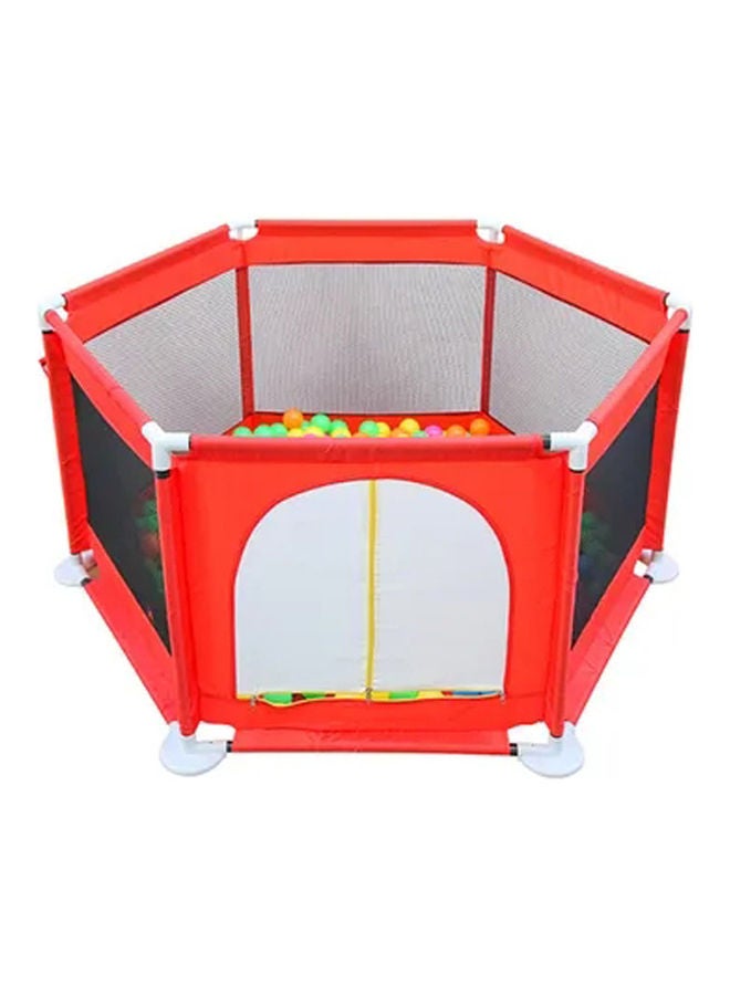 Arabest Indoor/Outdoor Playground Security Fence Without Balls Foldable Lightweight and Easy to Carry 120 x 65 x 120cm - Image 1