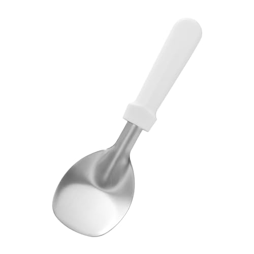 MERISHOPP Ice Cream Scoop Pies Nonslip Handle Cones Ice Cream Spade for Buffet Kitchen white handle|Home & Garden|Kitchen Dining & Bar|Kitchen Tools & Gadgets|Scoops - Image 1
