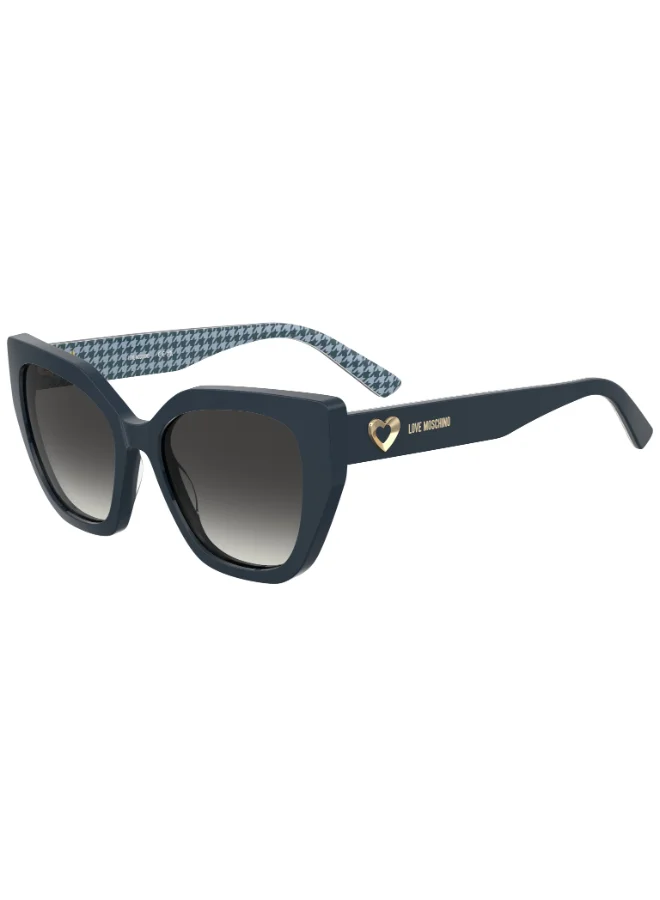 لوف موسكينو MOSCHINO LOVE MOL098/S Sunglasses Blue Cat Eye