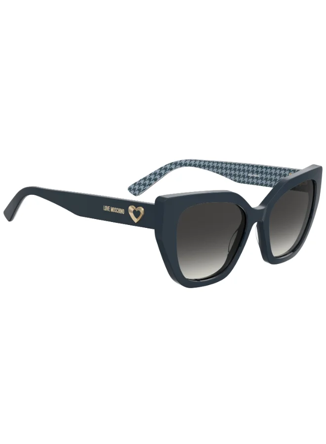 لوف موسكينو MOSCHINO LOVE MOL098/S Sunglasses Blue Cat Eye