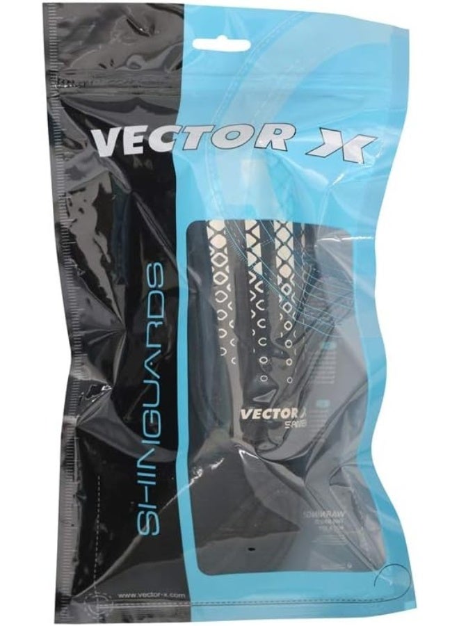 Vector X Samba Shinguard for Juniors with Ankle Adjustable |Training and Practice | Multicolor | Size Small - Image 3