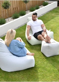 Extreme Lounging Extreme Lounging® - Original Mighty Bean Bag - Made in UK - Premium Quality Double Stitched Bean Bag - UV Protected & Waterproof - Large BeanBags Chair - Ideal for Indoor & Outdoor Use - Royal Blue  - Image 2