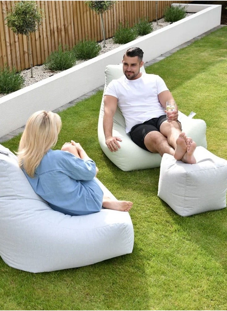 Extreme Lounging Extreme Lounging® - Original Mighty Bean Bag - Made in UK - Premium Quality Double Stitched Bean Bag - UV Protected & Waterproof - Large BeanBags Chair - Ideal for Indoor & Outdoor Use - Royal Blue  - Image 2