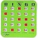 Regal Games Regal Bingo Bulk Bingo Cards with Sliding Windows Reusable Large Print Bingo Game Cards for Adults Large Group 25 Pack Green - Image 2