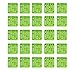 Regal Games Regal Bingo Bulk Bingo Cards with Sliding Windows Reusable Large Print Bingo Game Cards for Adults Large Group 25 Pack Green - Image 4