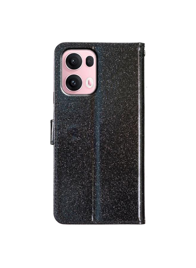 S-TOP Case For OPPO Reno13 Pro Global Glitter Powder Flip Leather Phone Case - Image 3