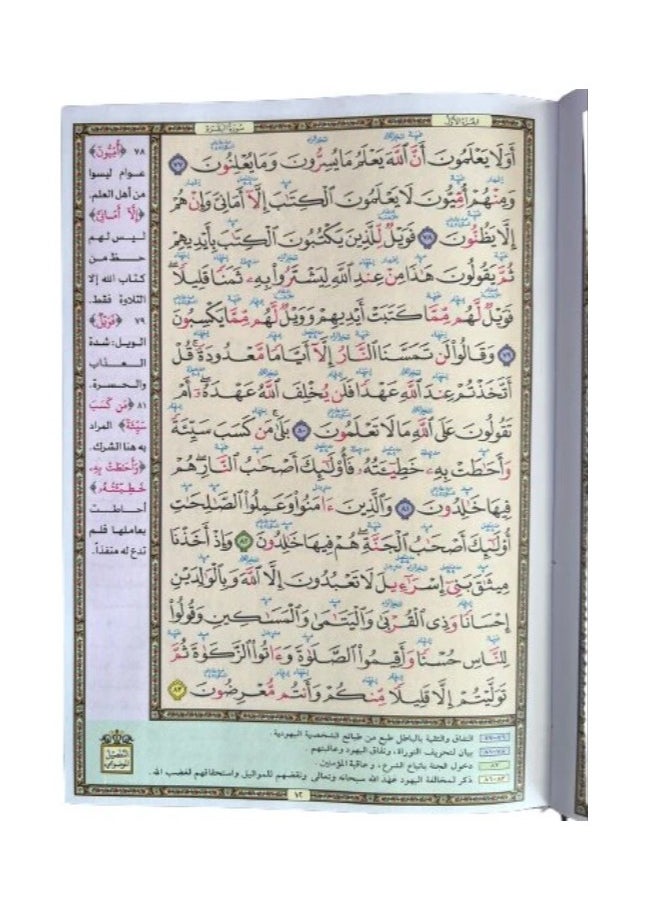 SUNDUS The Qur’an of the Tartul teacher, removed in thematic detail, 17 x 24 cm  - Image 2