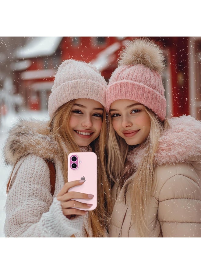 iPhone 17 Case Liquid Soft Silicone Slim iPhone 17 Cover with Inside Microfiber Lining Shockproof Protective Phone Case for iPhone 17 6.3 inch - Image 4