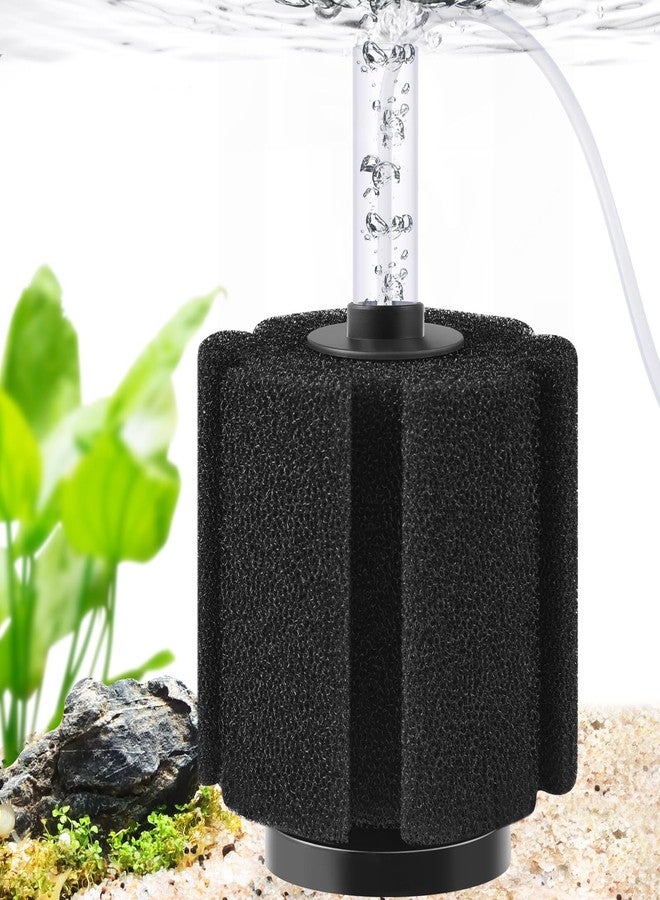 FEDOUR Aquarium Sponge Filter, Ultra Quiet Aeration Bio Sponge Filters for Breeding Fry Shrimp Betta Fish Tank, Efficient Submersible Aquarium Filter for up to 100Gallon Tank (L for up to 100gallon) - Image 1