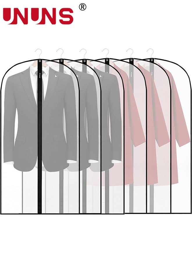 Large Clear Garment Bags,6 Pcs Clothes Cover Protecting Dusts With Zipper,Plastic Garment Bags Hanging Clothes Bags Dress Bag For Gowns Long,Dustproof Bag For Wardrobe Storage Travel,60x100cm - pzsku/ZC663C4BCEC8DB2A1C5D8Z/45/_/1715657754/0acdd674-92ce-47e1-861a-927ded28b3d2