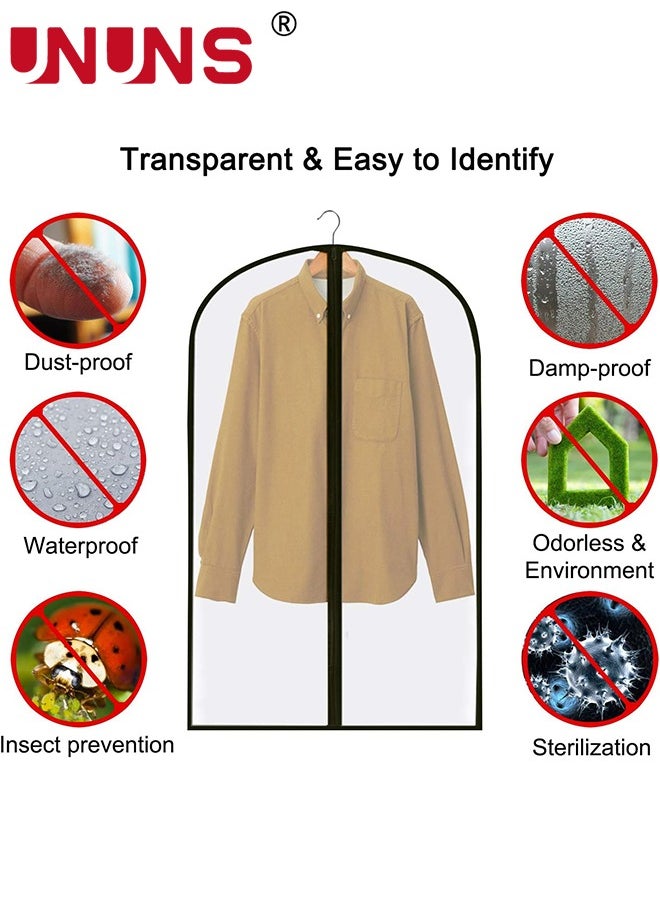 Large Clear Garment Bags,6 Pcs Clothes Cover Protecting Dusts With Zipper,Plastic Garment Bags Hanging Clothes Bags Dress Bag For Gowns Long,Dustproof Bag For Wardrobe Storage Travel,60x100cm - pzsku/ZC663C4BCEC8DB2A1C5D8Z/45/_/1715657764/98e35a90-2ad5-4992-8ba4-02a830db3cde