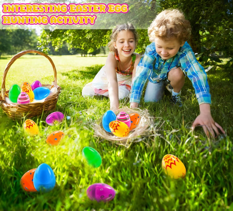 Funewest Slime Easter Eggs for Kids, 6 Pack Prefilled Easter Basket Stuffers with Butter Slime, Plastic Eggs Toys Inside Gifts for Teens Girls Boys - Image 5