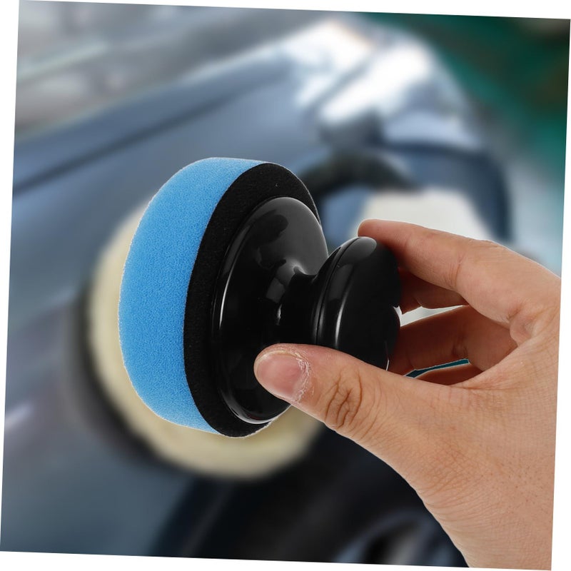 Replacement Car Waxing Sponge Kit With Washable Buffing Pads For Efficient Detailing And Polishing Ergonomic Design Suitable For All Vehicle Types - Image 5