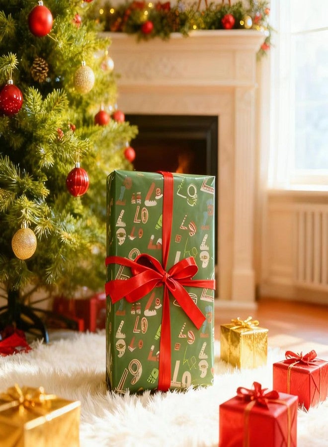 2 PCS 67 Edition Wrapping Paper - 67 Funny Teen Holiday Gift Wrap, Christmas Wrapping Paper Roll, Gift Wrap Paper for Xmas, Party, Wrap Your Presents in Holiday Fun - Image 4