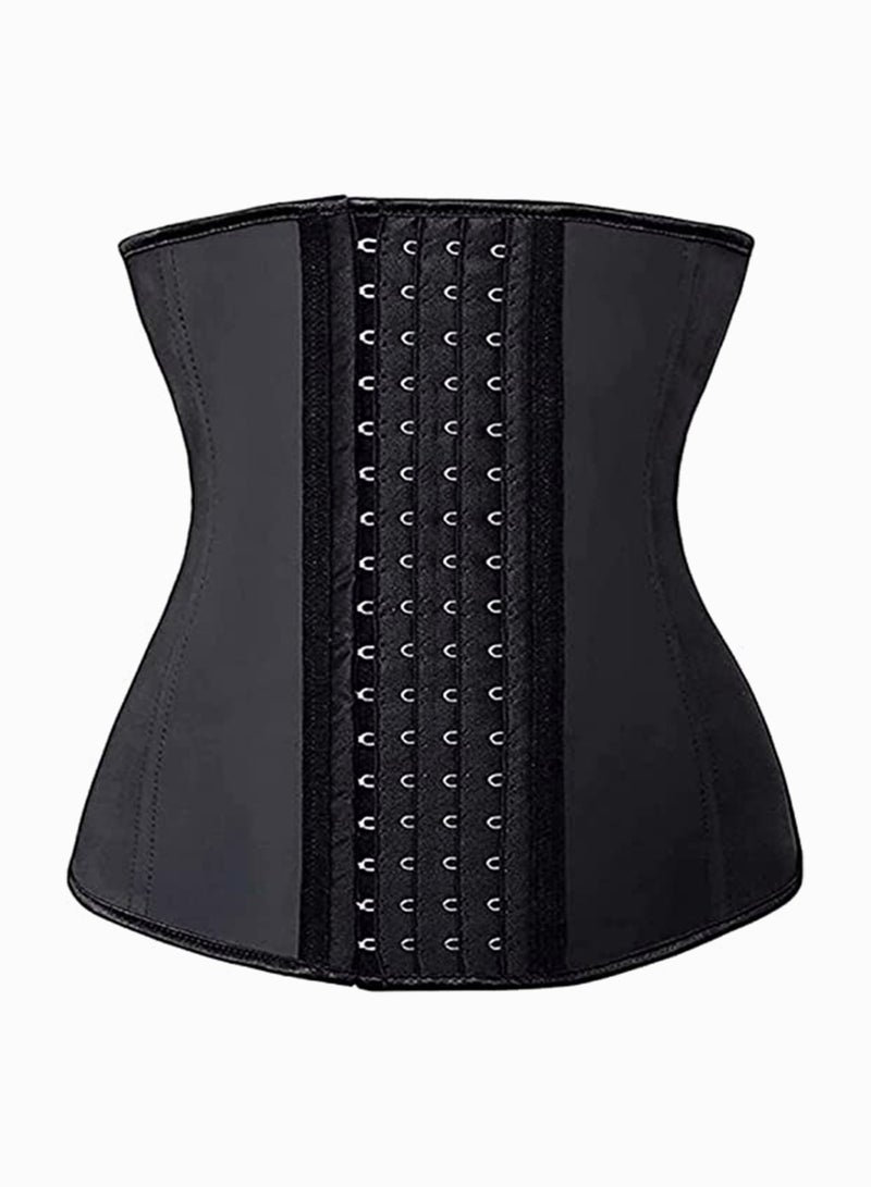 SYOSI Waist Trainer for Women Latex Underbust Corsets Cincher Hourglass Body Shaper 4 Hooks - Image 1