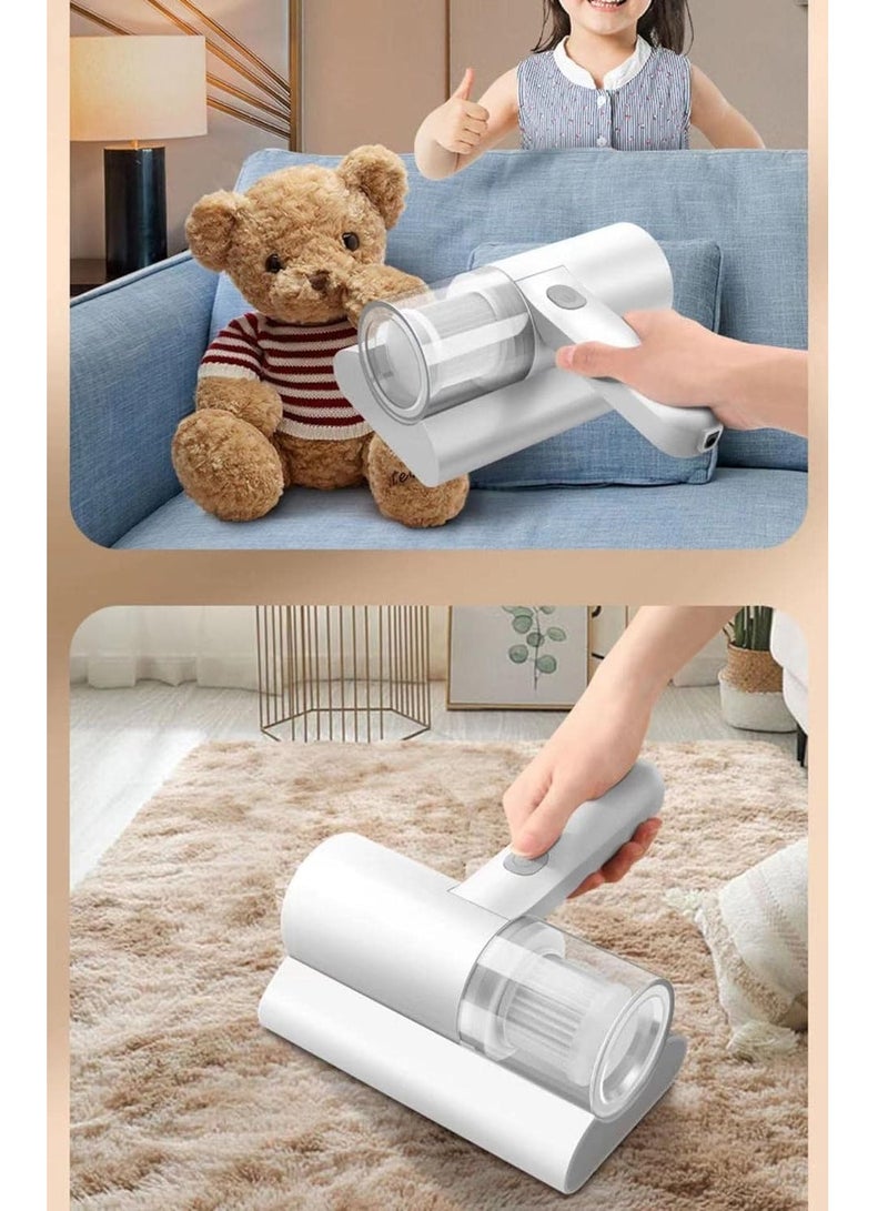 Handheld UV Light Vacuum Cleaner 10KPa Effectively Removes Dust Mites Bed Bugs Collector for Bed Home Mattress Pillows Cloth Sofas Carpets - Image 4