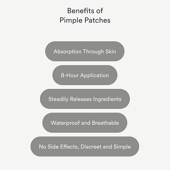 Kind Patches Pimple Patches Natural Hydrocolloid Spot Acne Stickers Treatment for Blemish Healing Waterproof Breathable Formula 36 Vegan Patches - Image 2