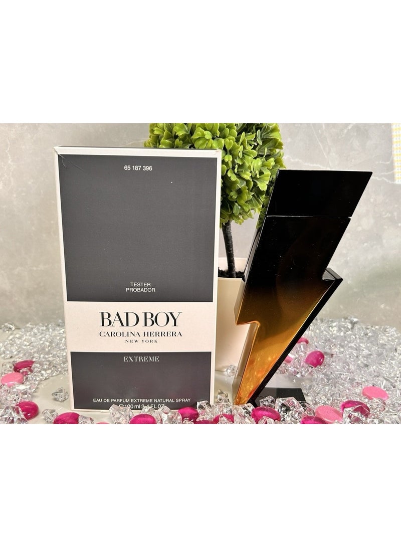 CAROLINA HERRERA Tester Bad Boy Extreme Eau De Parfum 100ml 100ml - Image 2
