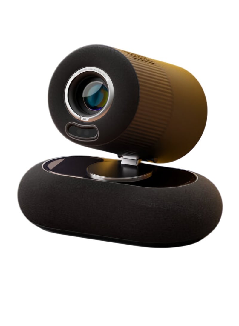 AROAQ Portable Projector, Android 13 Auto Focus Home Theater Projector, Lightweight Wireless Handheld Projector, Mini Cinema Projector For Home Office Outdoor, (1pc, Black) - Image 1
