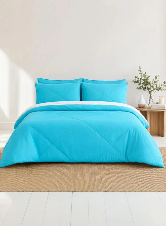 Styli 1-Piece Solid Comforter, Micro Fiber Single 90X100 Inches