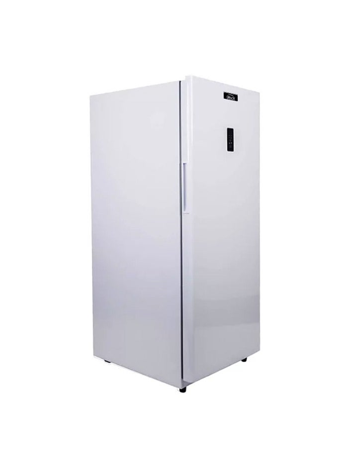 Generaltec Upright Freezer - Inverter Compressor, No Frost, Energy Saving, CFC Free, Low Noise, Adjustable Temperature, Compact & Efficient Design | White - GFU740LNFW