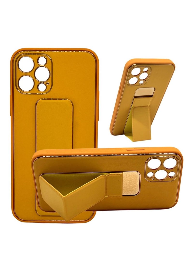 3-in-1 Magnetic Wrist Strap Hand Grip with Stand Case Cover for Apple iPhone 12 Pro - Image 1
