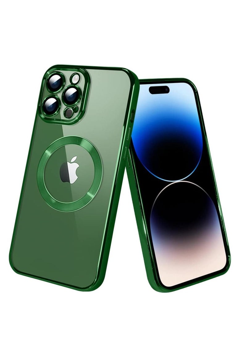 Houmt iPhone 14 Pro Case Soft TPU Built in Camera Lens Protector Shockproof Anti Scratch Cover  - Image 1