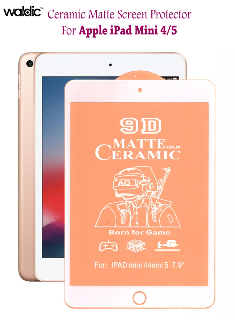 Waldic Ceramics Matte Film Screen Protector For Apple ipad Mini 4/5 - White 